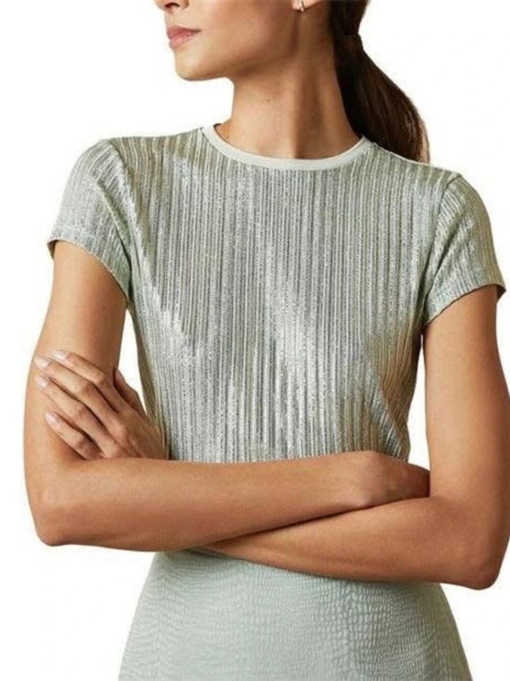 TED BAKER women's t-shirt size 4 like new